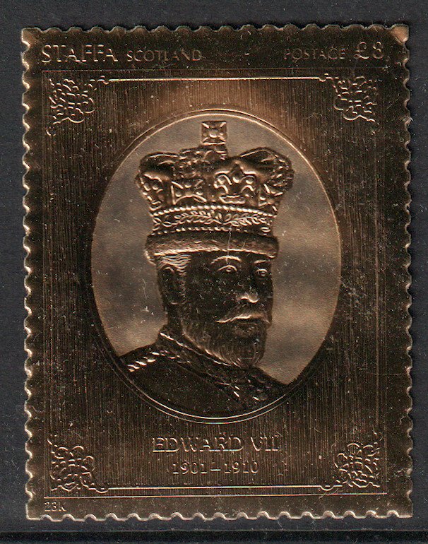 GB Locals - 1982 Staffa - Queen's Silver Jubilee (Edward VII) - J&P Cat Ref. #560 - MNH