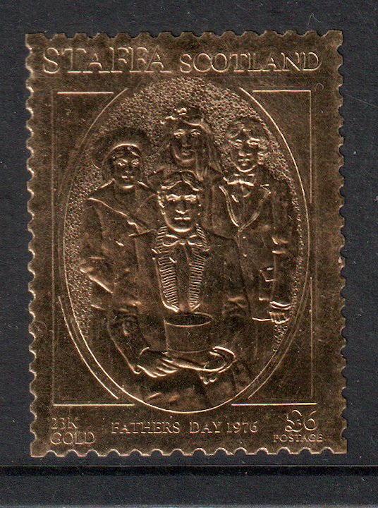 GB Locals - 1976 Staffa - Father's Day J&P Cat Ref. #398 - MNH