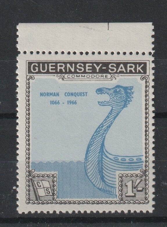 Guernsey-Sark Commodore Norman Conquest MNH Rosen SR90