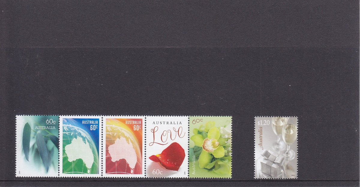 2013 Australia Greetings Stamps - Special Occasions - SG 3918-3923 - MNH