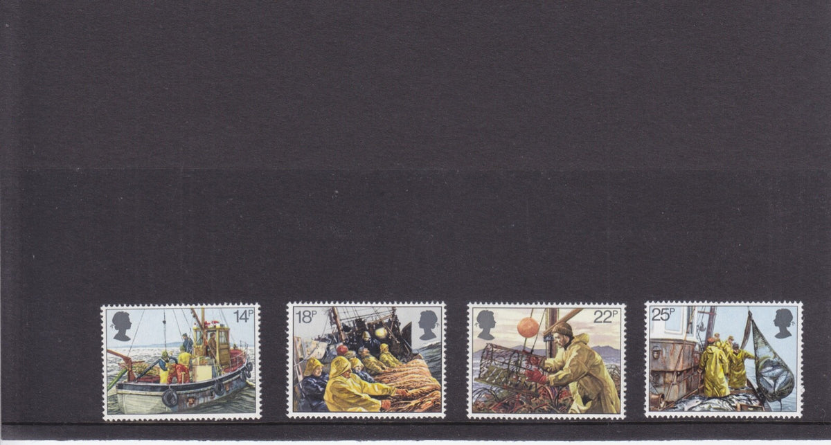 GB 1981 - Fishing Industry - SG 1166 -1169 - MNH