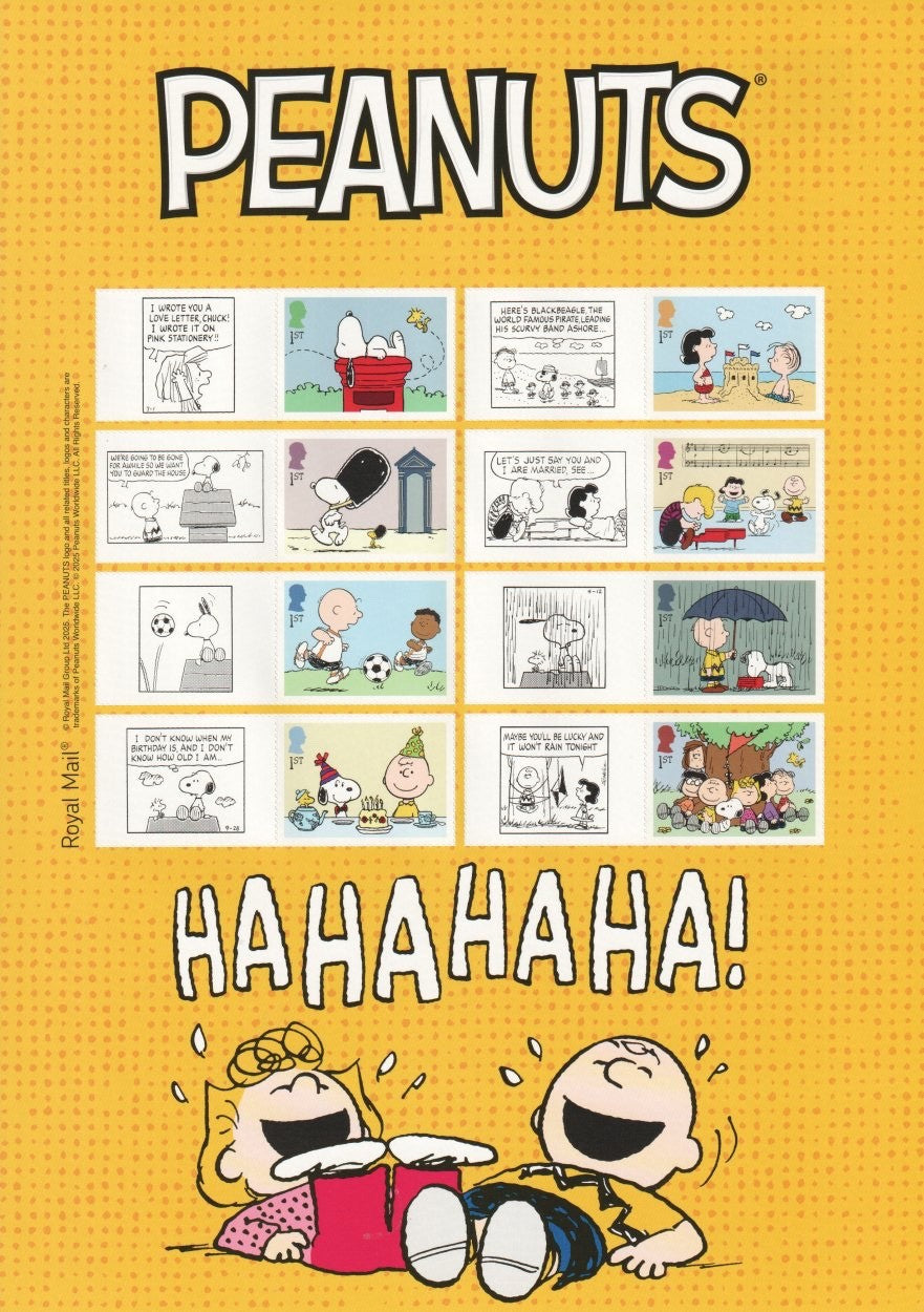 GB 2025 - Peanuts Collector/Smilers Sheet - GS176/LS174