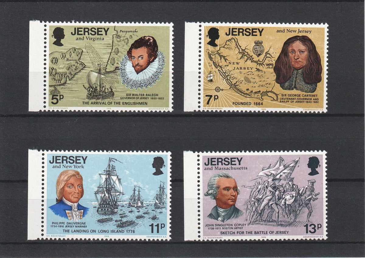 Jersey 1976 - Bicentenary Of American Independence - SG 160-163 - MNH