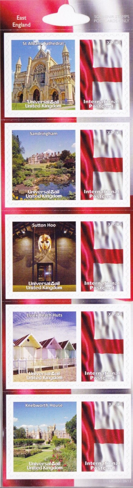 GB Universal Mail - East England - UK0050 6/12