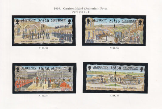 Alderney 1998 - Garrison Island (2nd Series) - MNH