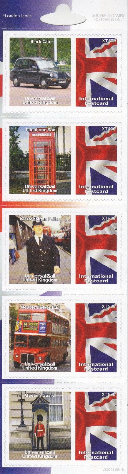 GB Universal Mail Tourist Stamps - buy one or more from the drop down menu!!