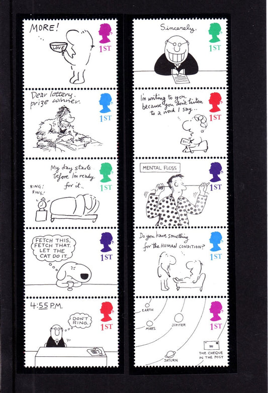 GB 2001 - Greetings Cartoons  Smilers (Litho Questa) Ex-LS6 - MNH