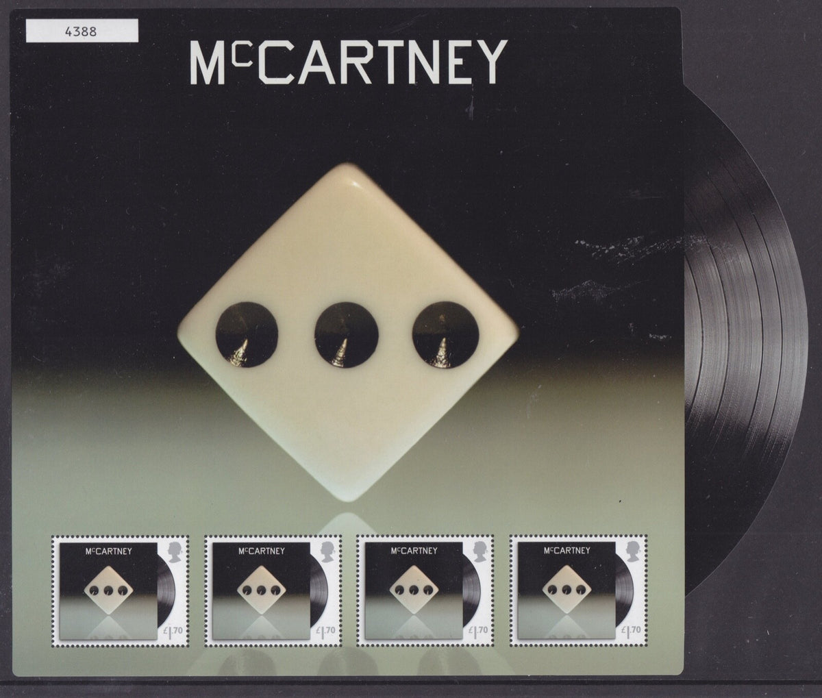 GB 2021 - Paul McCartney - McCartney III Album Fan Sheet MNH
