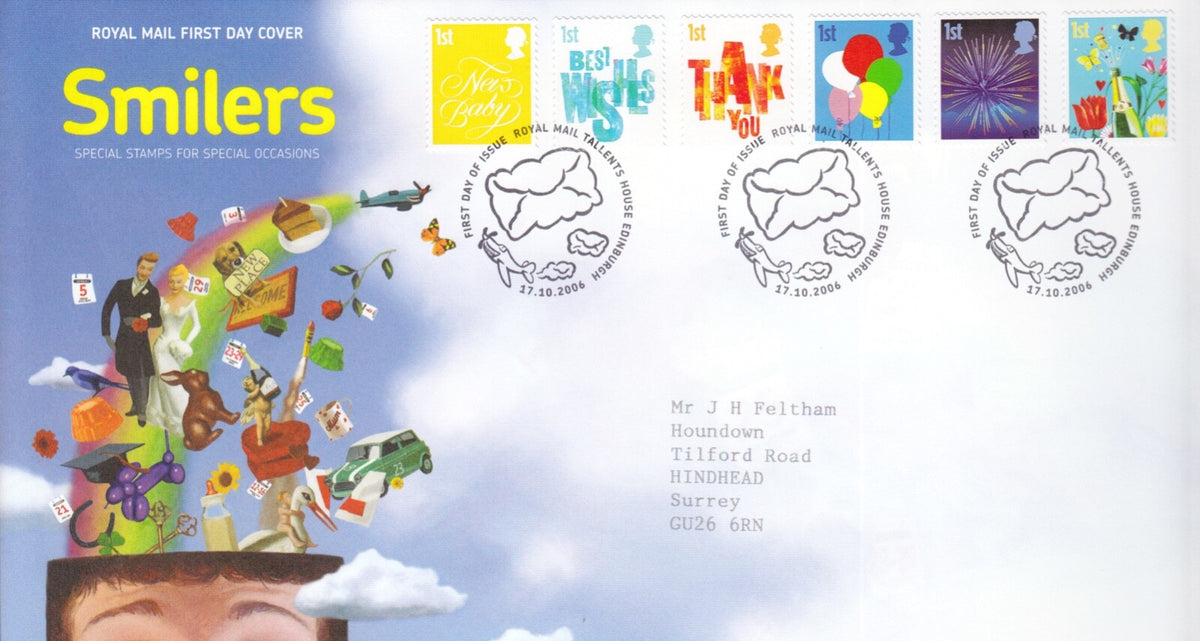 GB 2006 Smilers/Special Occasions Issue - Royal Mail FDC