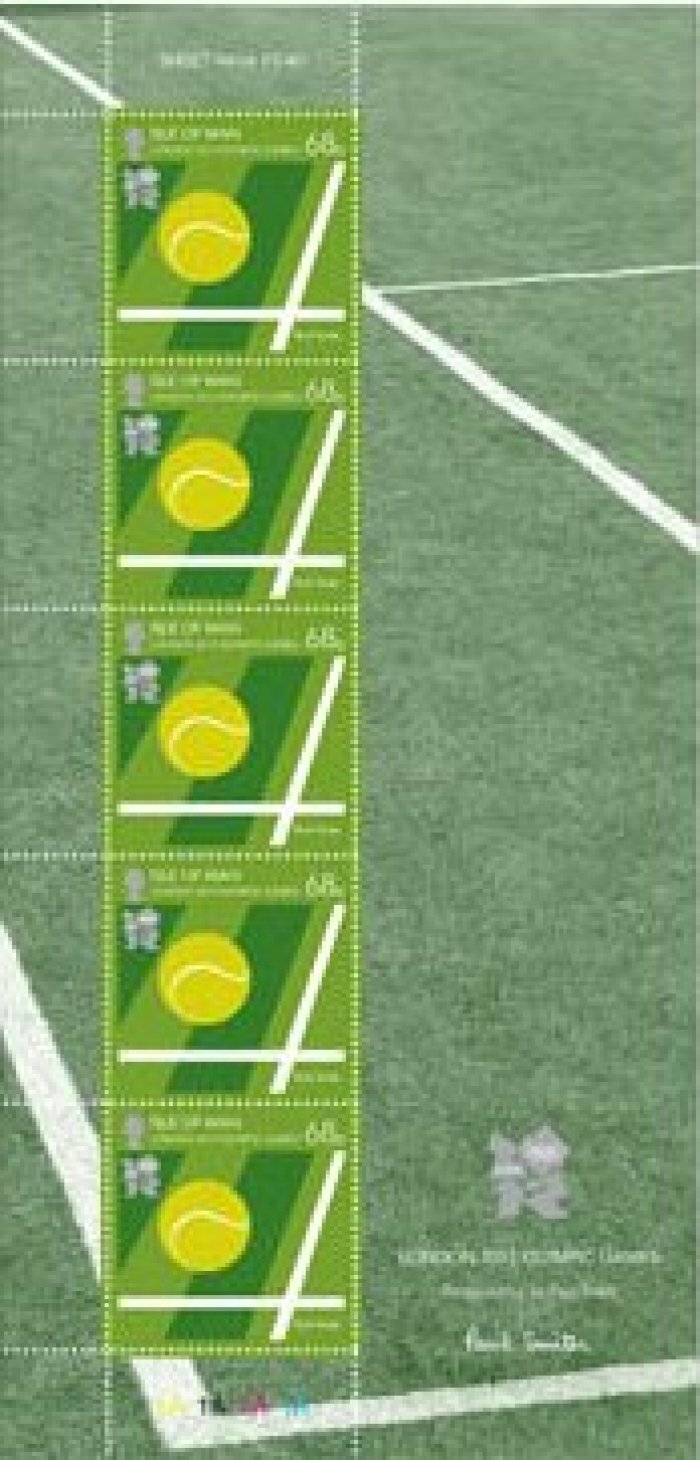 Isle of Man 2012 - London Olympic Games  - 68p x 5 Small Sheetlet - SG1717 - MNH
