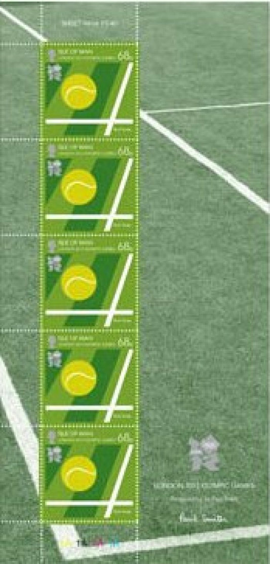 Isle of Man 2012 - London Olympic Games  - 68p x 5 Small Sheetlet - SG1717 - MNH