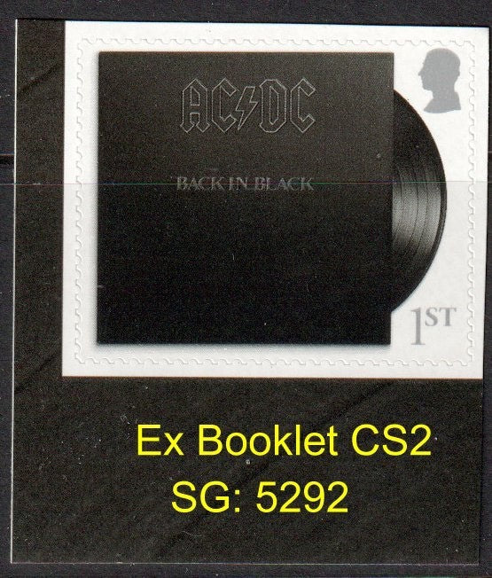 GB 2025 - AC/DC 1st Ex Booklet CS2 - SG5292, Self Adhesive