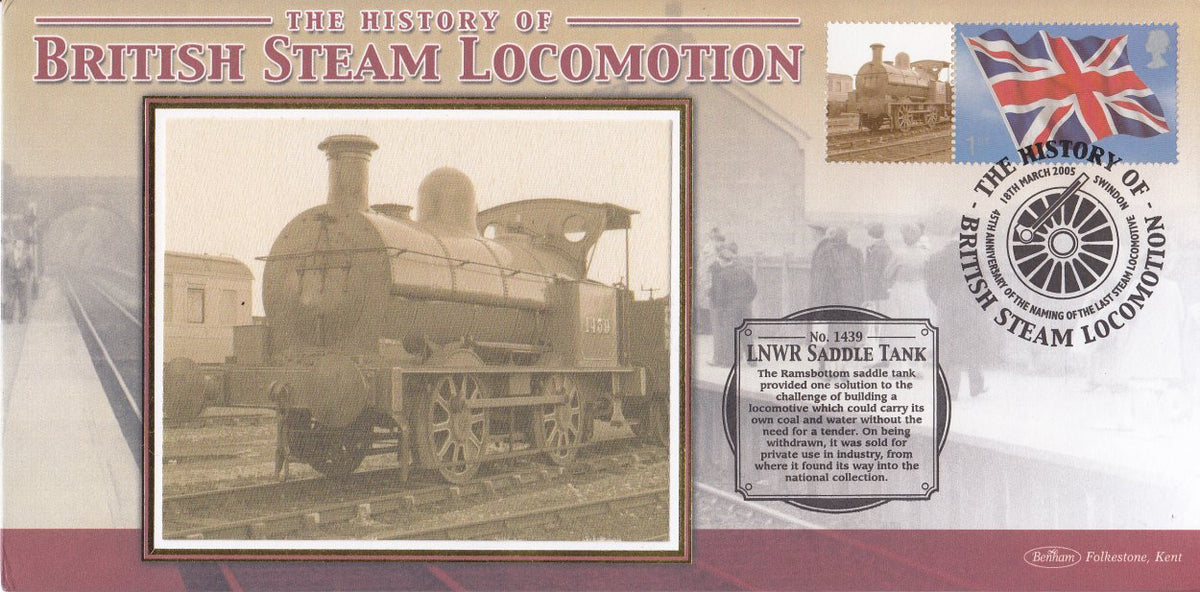 History of British Steam Locomation - Benham Smilers Covers - Multiple Choice