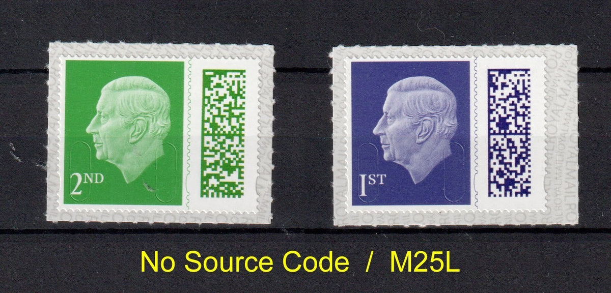 GB 2025 - 2nd / 1st Barcoded KC III Ex Counter Sheets  -  M25L Date Code
