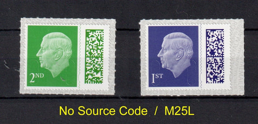 GB 2025 - 2nd / 1st Barcoded KC III Ex Counter Sheets  -  M25L Date Code
