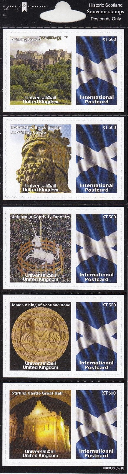 GB Universal Mail Tourist Stamps - buy one or more from the drop down menu!!
