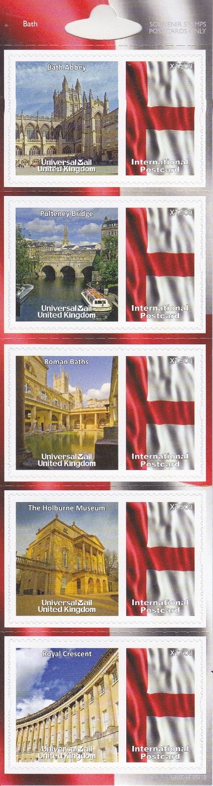 GB Universal Mail Tourist Stamps - buy one or more from the drop down menu!!