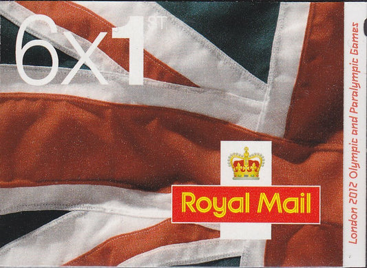 GB 2012 Olympic/Paralympic Games - Self Adhesive Stamp Booklet - MB10