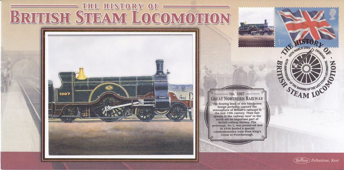 History of British Steam Locomation - Benham Smilers Covers - Multiple Choice