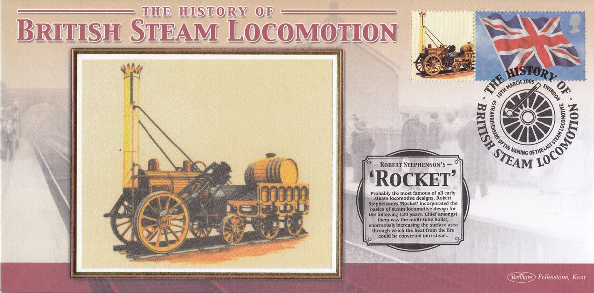 History of British Steam Locomation - Benham Smilers Covers - Multiple Choice
