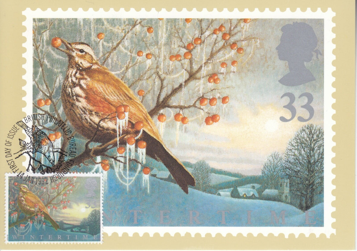 GB 1992 - Protection Of The Environment -  PHQ card + CTO stamp FDI