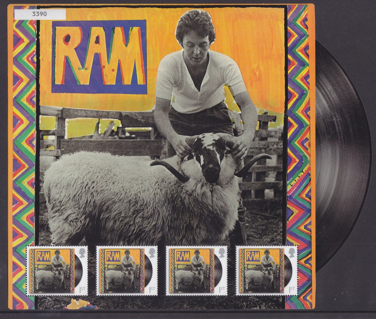 GB 2021 - Paul McCartney - RAM Album Fan Sheet MNH