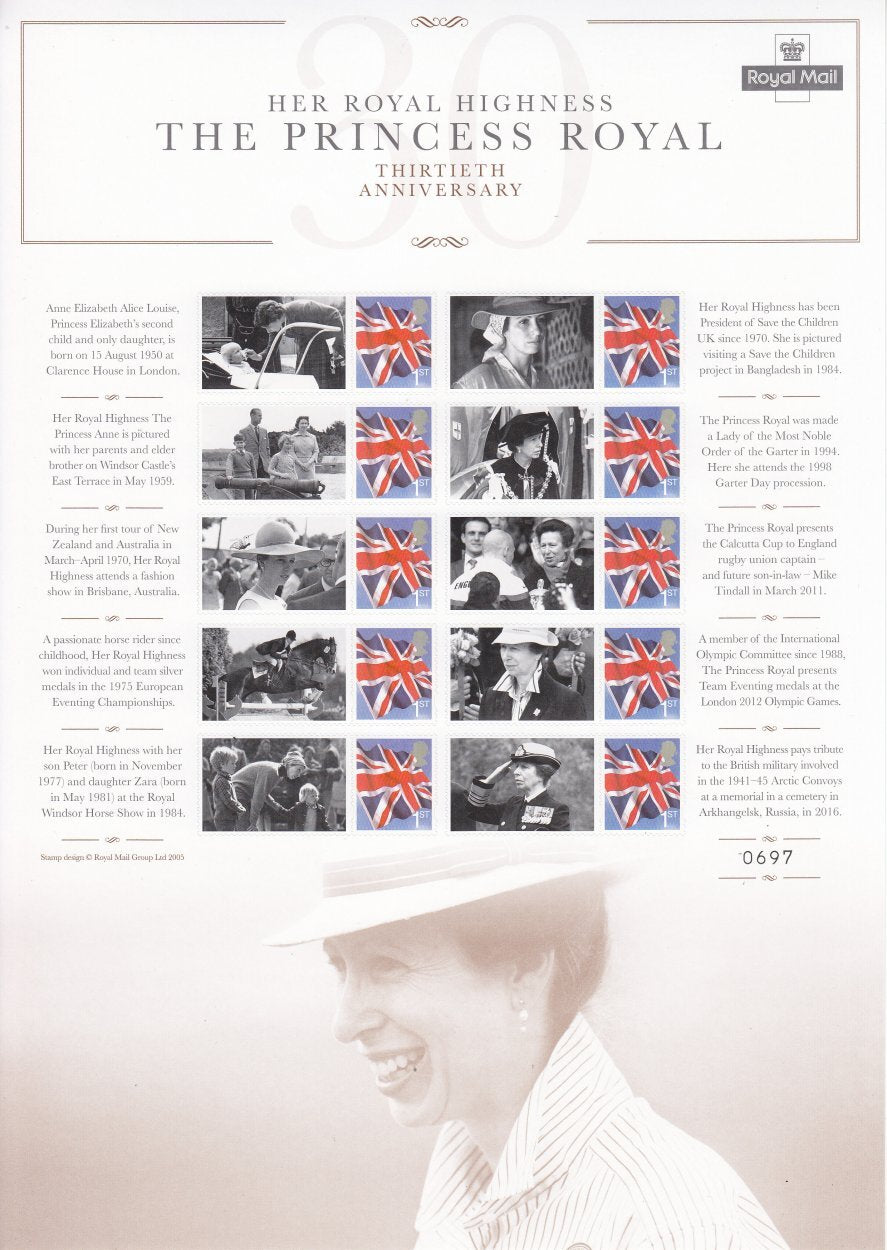 GB CSS1 - CSS38 Commemorative Sheets - Multiple Choice Listing Use Drop Down Box