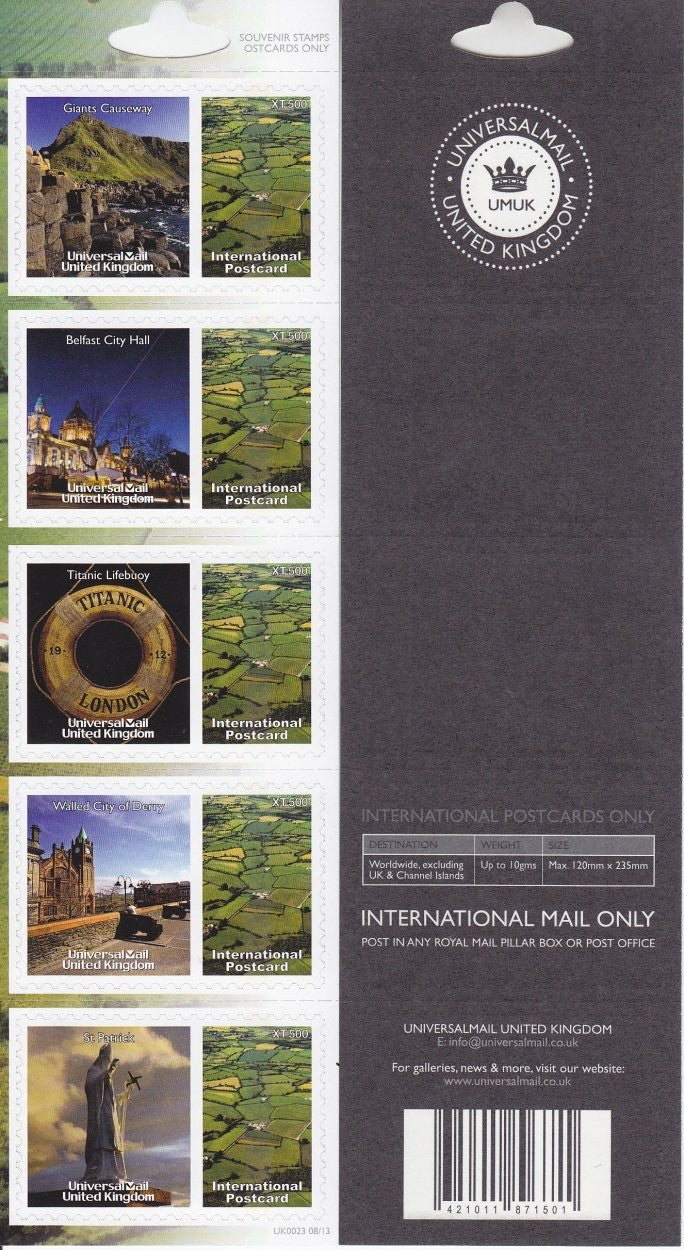 GB Universal Mail Tourist Stamps - buy one or more from the drop down menu!!
