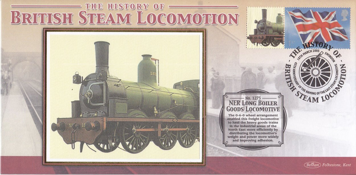History of British Steam Locomation - Benham Smilers Covers - Multiple Choice