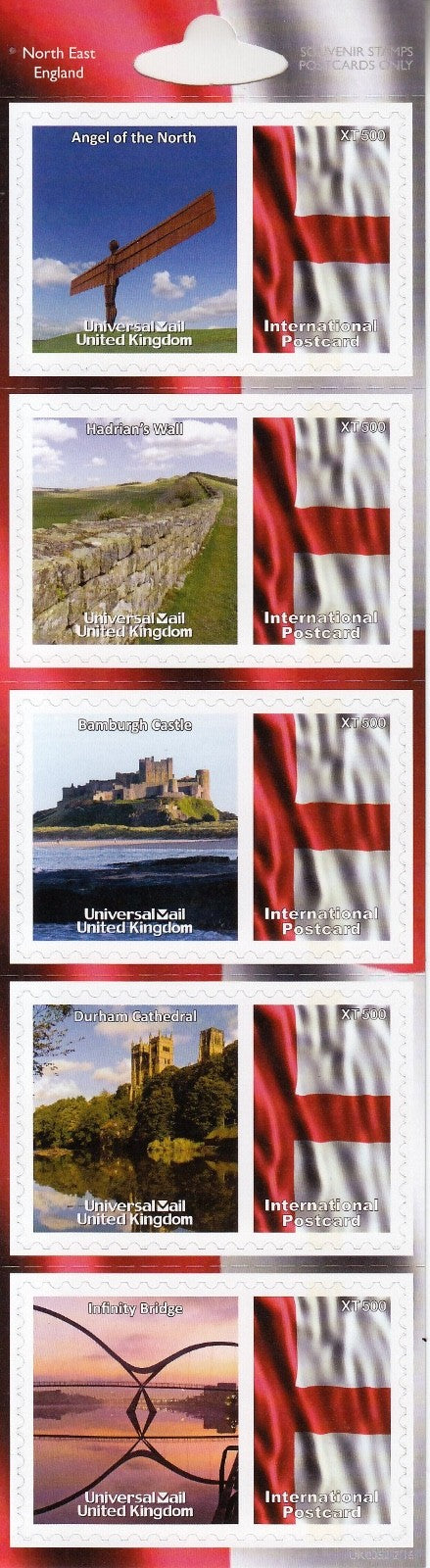 GB Universal Mail Tourist Stamps - buy one or more from the drop down menu!!