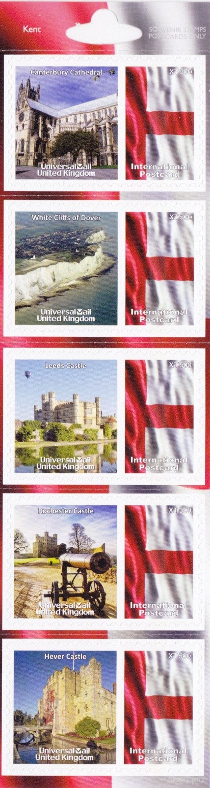GB Universal Mail Tourist Stamps - buy one or more from the drop down menu!!