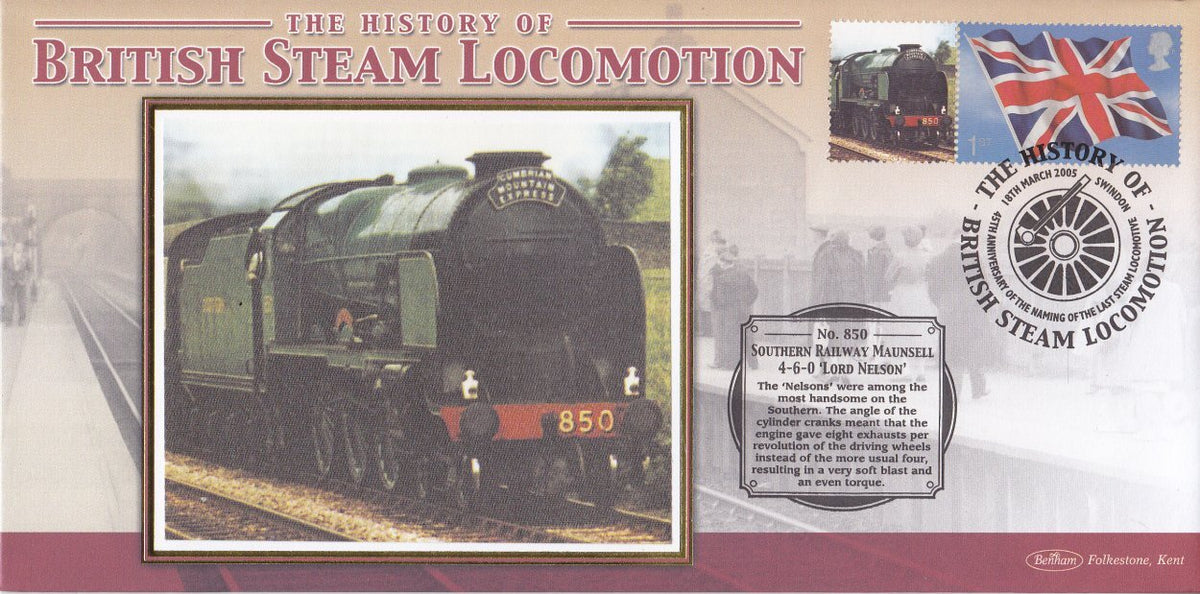 History of British Steam Locomation - Benham Smilers Covers - Multiple Choice