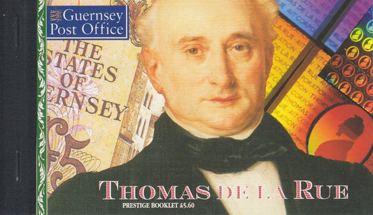 Guernsey 1993 - Birth Bicentenary of Thomas de La Rue - Prestige Booklet SB51