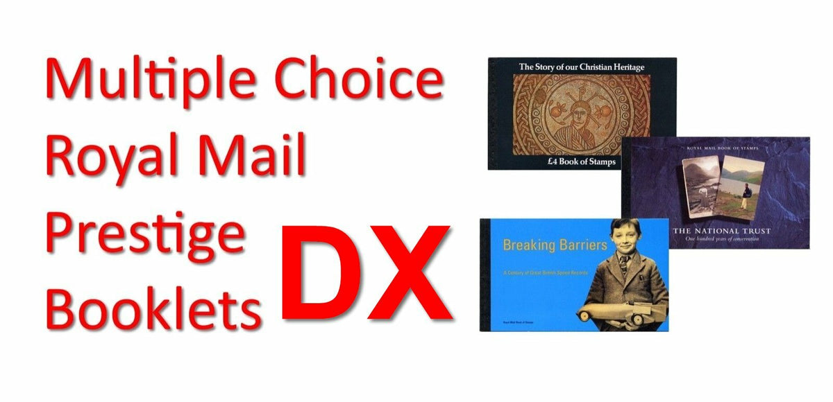 DX Prestige Booklets multiple listing - buy one or more from the drop down menu!