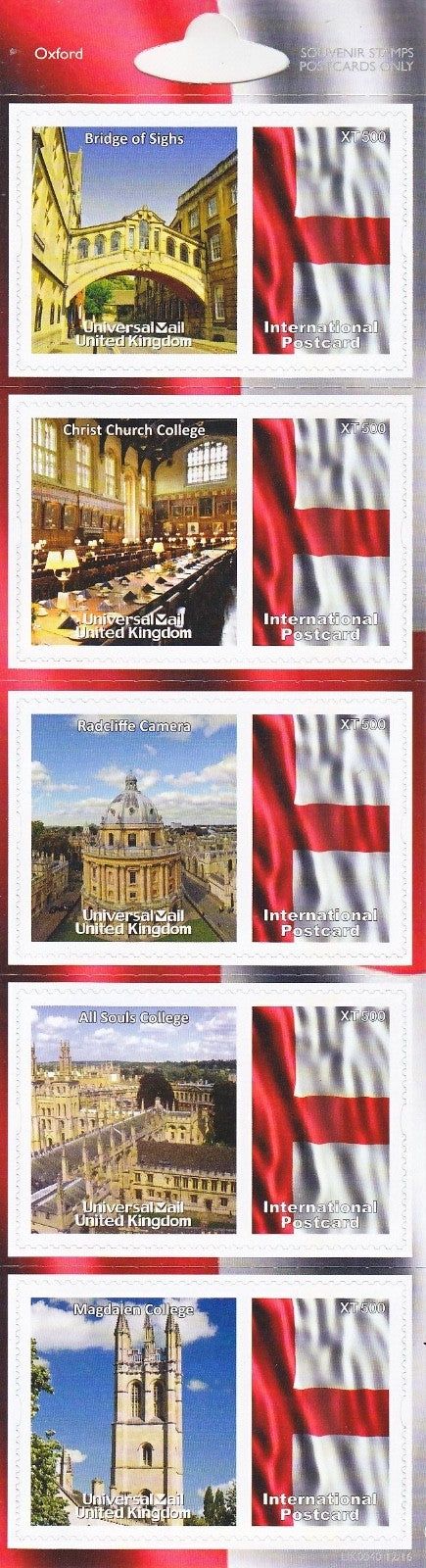 GB Universal Mail Tourist Stamps - buy one or more from the drop down menu!!