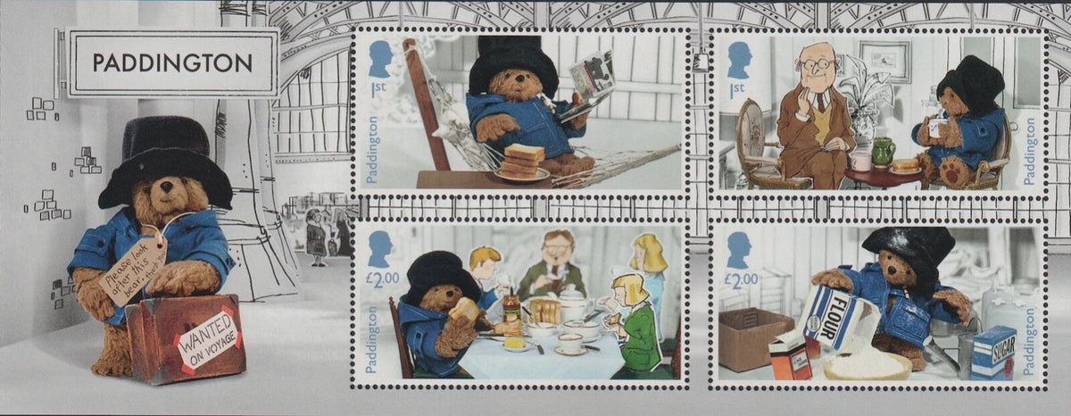GB 2023 Paddington - 65th birthday Mini Sheet - SG MS5069 - w/o BARCODE