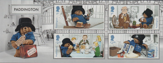 GB 2023 Paddington - 65th birthday Mini Sheet - SG MS5069 - w/o BARCODE