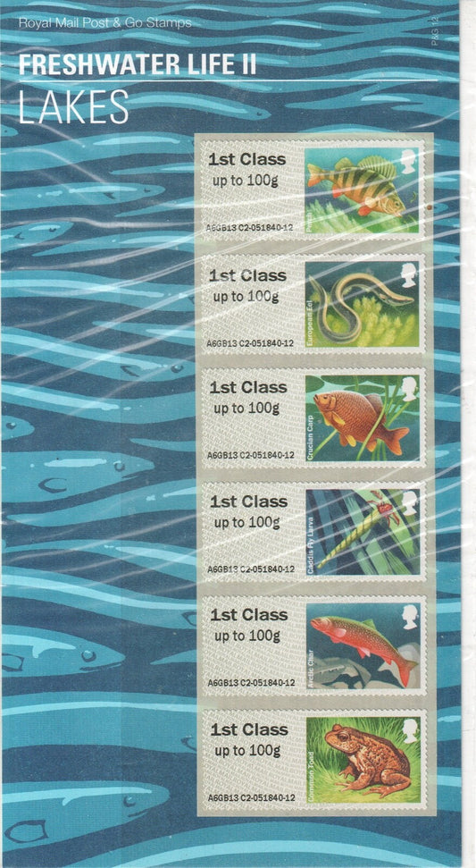 GB 2018 - Post & Go - Freshwater Life II - Lakes Pack - P&G12