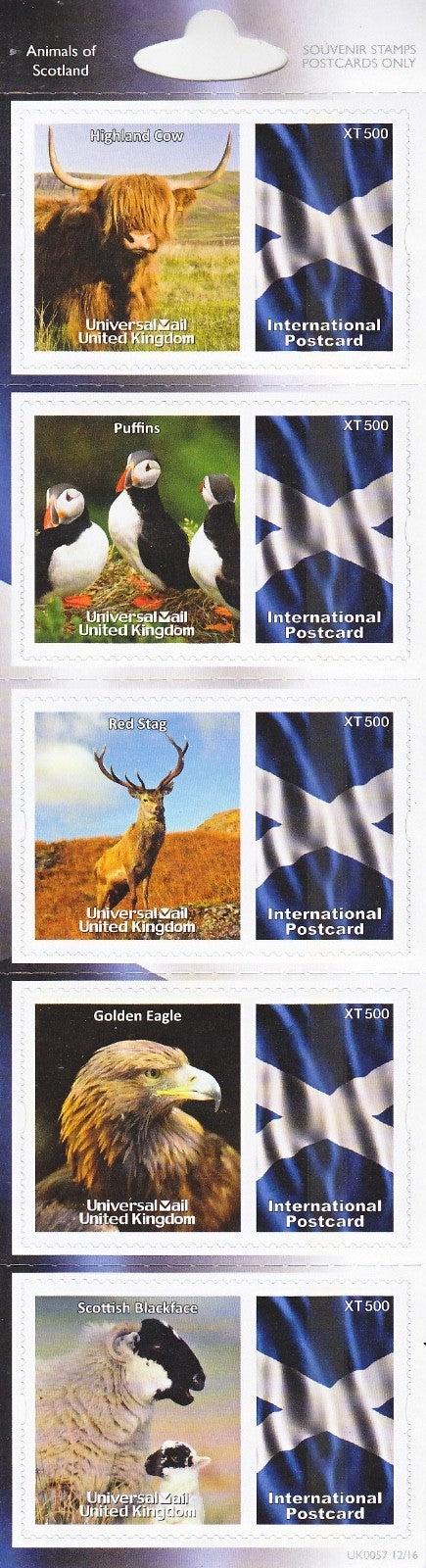 GB Universal Mail Tourist Stamps - buy one or more from the drop down menu!!