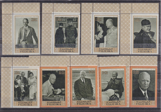 Fujeira 1969 - Dwight D. Eisenhower, 1890-1969 - MNH