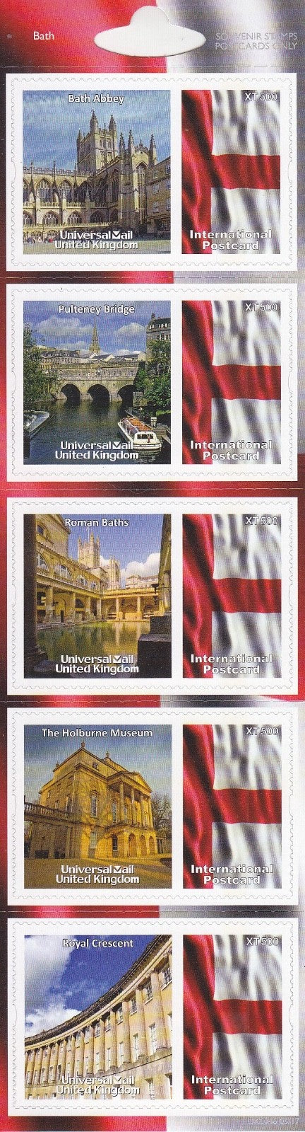 GB Universal Mail Tourist Stamps - buy one or more from the drop down menu!!