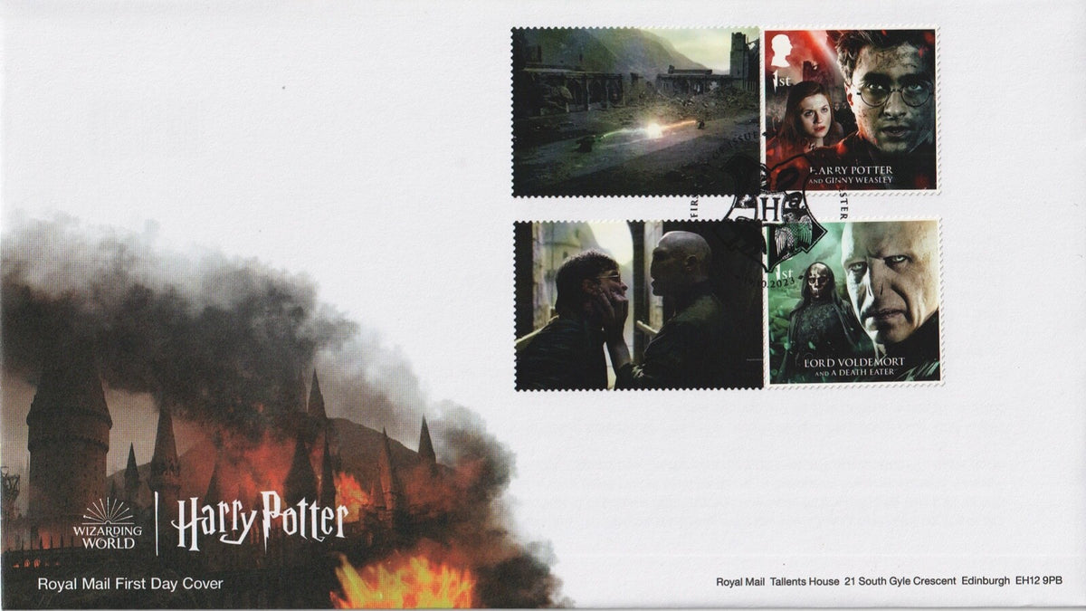 GB 2023 - New Harry Potter Collector / Smilers Sheet First Day Covers (5)