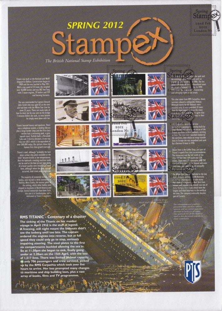 STAMPEX A4 Smilers stamp sheet FDCs - Multiple Choice from Dropdown Menu