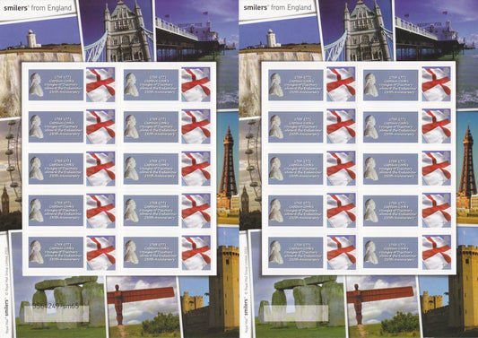 GB 2018 - 250th Anniversary of Captain Cook's Voyage of Discovery Smilers Sheet