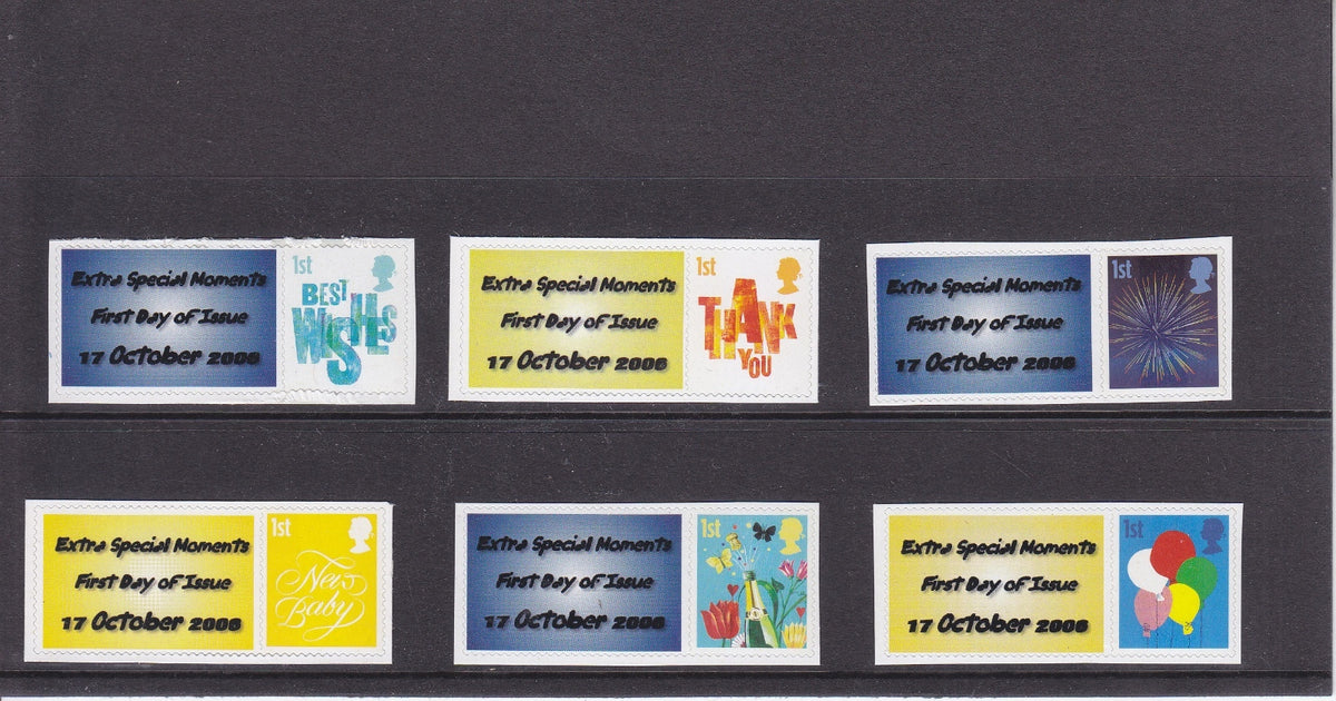 GB 2006 - Definitive Sized Smilers Stamp Set (with personalised labels)
