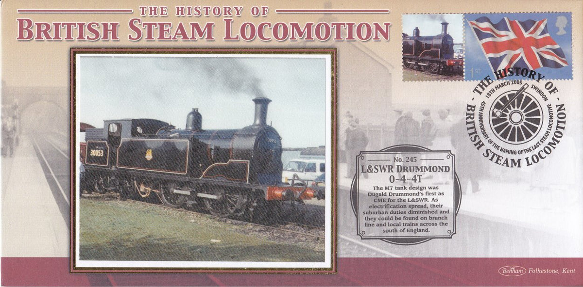 History of British Steam Locomation - Benham Smilers Covers - Multiple Choice
