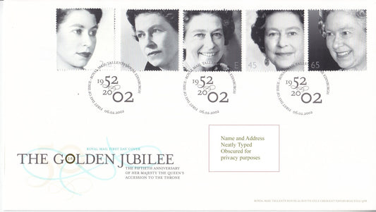 GB 2002 - Golden Jubilee - FDC
