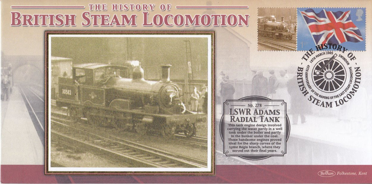 History of British Steam Locomation - Benham Smilers Covers - Multiple Choice