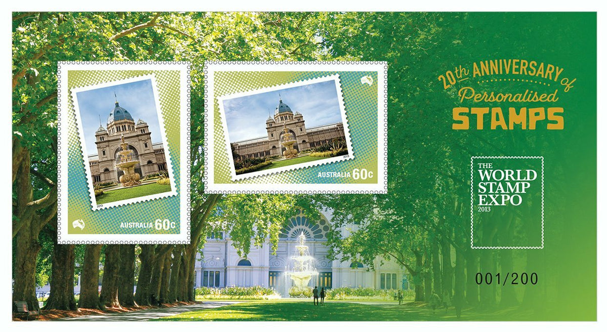 2020 Australia - 20th Anniversary of Personalised Stamps - Souvenir Pack