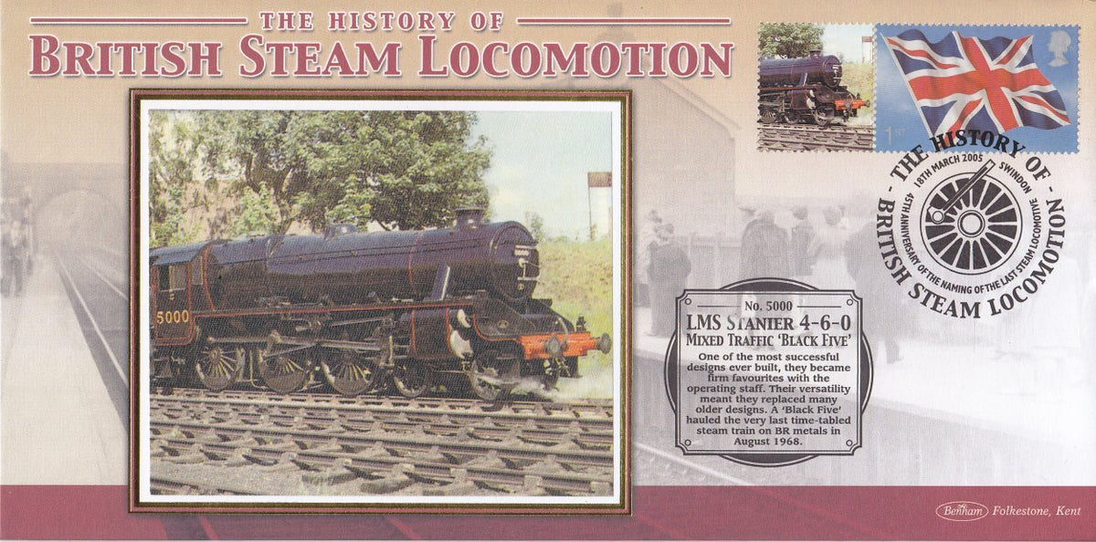 History of British Steam Locomation - Benham Smilers Covers - Multiple Choice